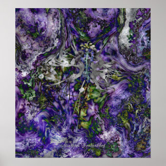 Spider Flower Poster