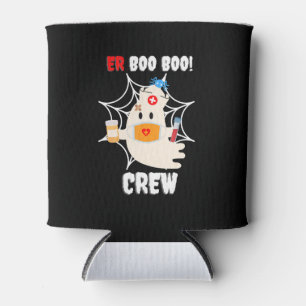 Spider Gift Boo Crew Nurse Halloween Cute Spider Can Cooler