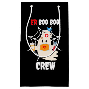 Spider Gift Boo Crew Nurse Halloween Cute Spider Small Gift Bag
