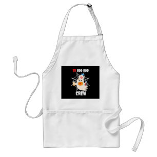 Spider Gift Boo Crew Nurse Halloween Cute Spider Standard Apron