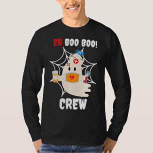 Spider Gift Boo Crew Nurse Halloween Cute Spider T-Shirt