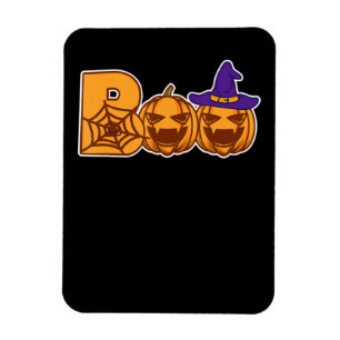 Spider Gift Boo Halloween Pumpkin Faces Spider Magnet