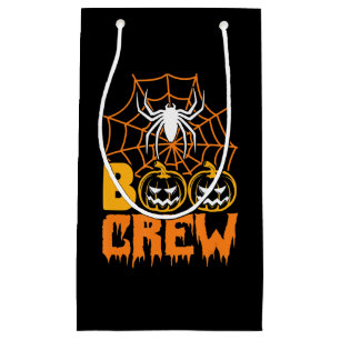 Spider Gift Boo Pumpkin Halloween Spider Boo Crew Small Gift Bag