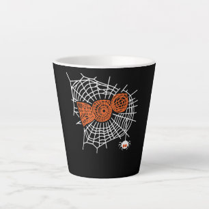 Spider Gift Boo Spider Web For Woman Funny Latte Mug