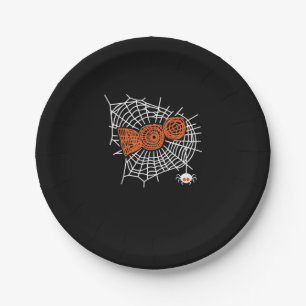Spider Gift Boo Spider Web For Woman Funny Paper Plate
