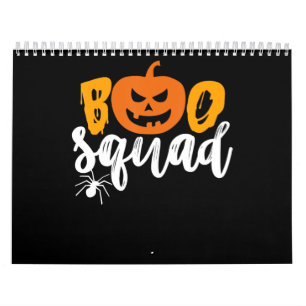 Spider Gift Boo Squad - Pumpkin Spider Halloween Calendar