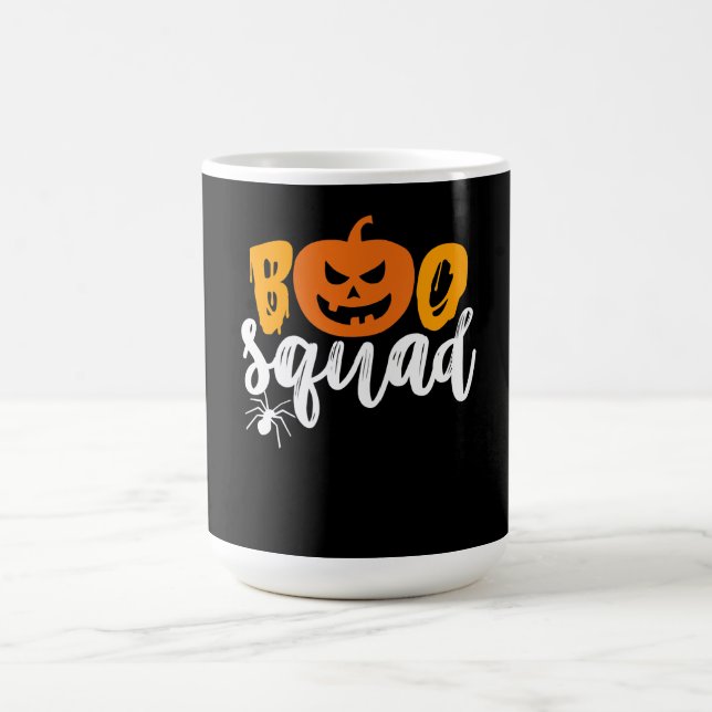 Spider Gift | Boo Squad - Pumpkin Spider Halloween Coffee Mug (Center)