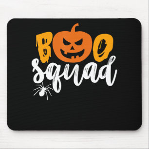 Spider Gift Boo Squad - Pumpkin Spider Halloween Mouse Mat