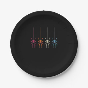 Spider Gift   Halloween 2020 Vintage Spider Web Paper Plate