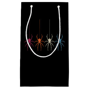 Spider Gift Halloween 2020 Vintage Spider Web Small Gift Bag