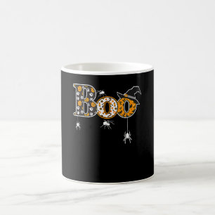 Spider Gift Halloween Boo Spider Coffee Mug