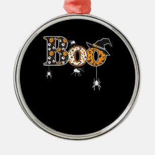 Spider Gift Halloween Boo Spider Metal Tree Decoration