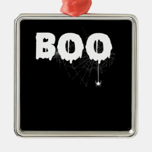 Spider Gift Halloween Funny Scary Little Spider Metal Tree Decoration