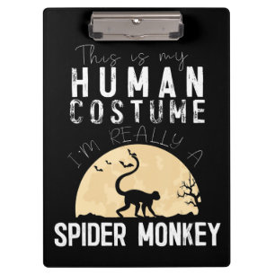 Spider Gift Halloween Human Costume Spider Clipboard
