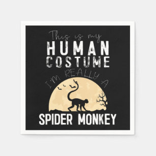 Spider Gift   Halloween Human Costume Spider Napkin