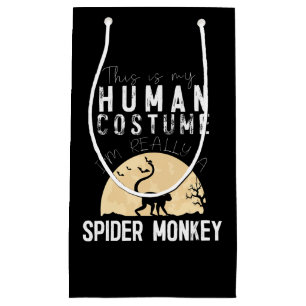 Spider Gift Halloween Human Costume Spider Small Gift Bag