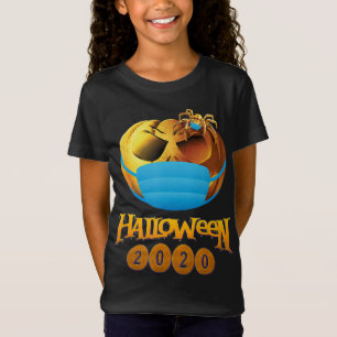 Spider Gift Halloween Pumpkin And Spider Mask T-Shirt