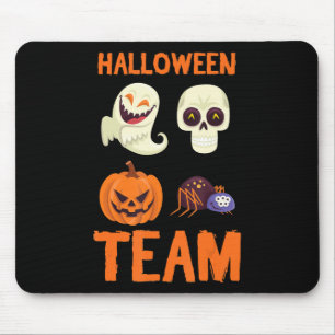 Spider Gift Halloween Team Pumpkin Ghost Spider Mouse Mat