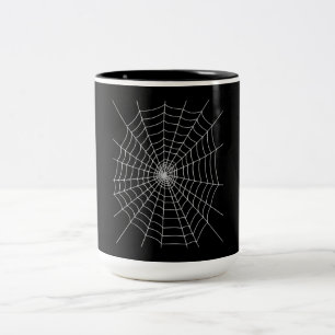 Spider Gift Huge Spider Gift Lover Two-Tone Coffee Mug