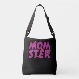 Spider Gift   MOMSTER Spider Net And Bat Halloween Crossbody Bag