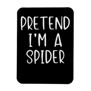 Spider Gift Pretend Spider Costume Halloween Lazy Magnet