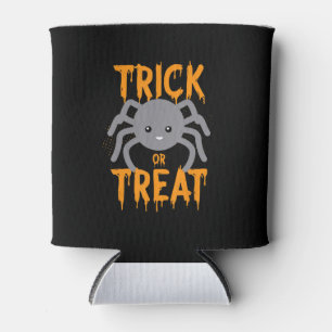Spider Gift Spider - Trick Or Treat- Halloween Can Cooler
