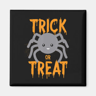 Spider Gift Spider - Trick Or Treat- Halloween Magnet
