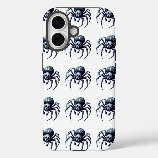 spider gothic black halloween iphone 16 touch Case-Mate iPhone case (Back)
