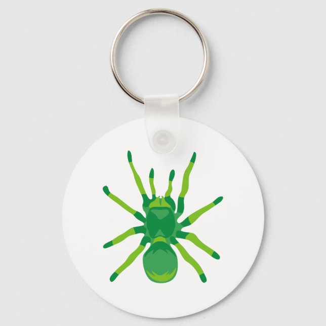 Spider (Green) Key Ring (Front)