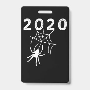 Spider Halloween 2020 Gift, Giant Halloween Spider ID Badge