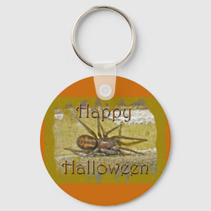 Spider Halloween Holiday Coordinating Items Key Ring