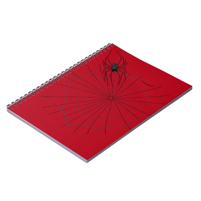 Spider Halloween Notebook (Left Side)