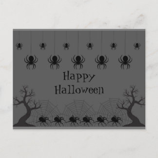 Spider Halloween Postcard