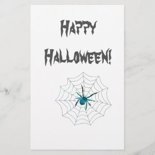 Spider Happy Halloween! Stationery