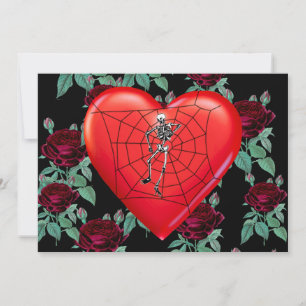 Spider Heart Invitation