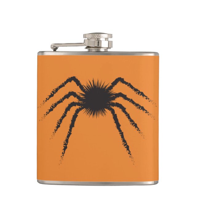 Spider Hip Flask (Front)