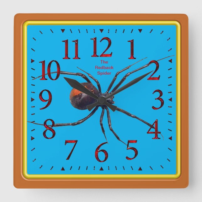 Spider image for Acrylic Wall Clock (Front)