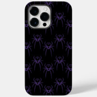 Spider in Purple and Black