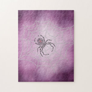 Spider in Web Jigsaw Puzzle