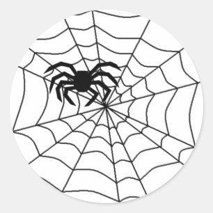 spider in web stickers