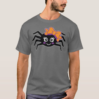 Spider Lazy Halloween Costume Cute Animal Insect  T-Shirt