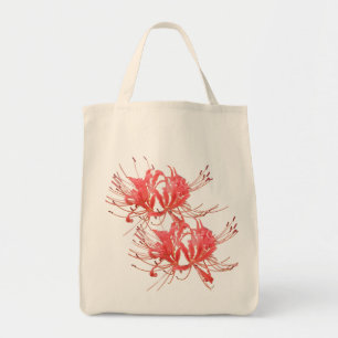 Spider Lily Shopper Tote Bag