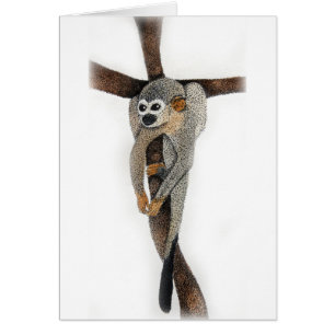spider monkey pen art