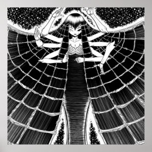 Spider owner gift   Cute Spider graphic Poster