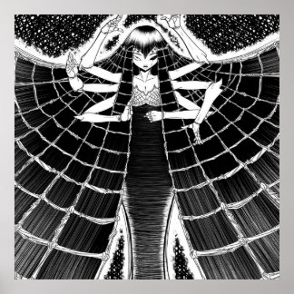 Spider owner gift | Cute Spider graphic Poster