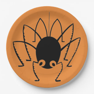 Spider Paper Plate