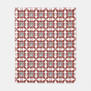 Spider Pattern Fleece Blanket