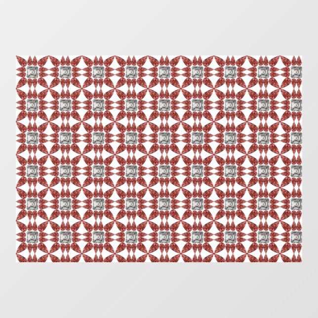 Spider Pattern Window Cling (Sheet)