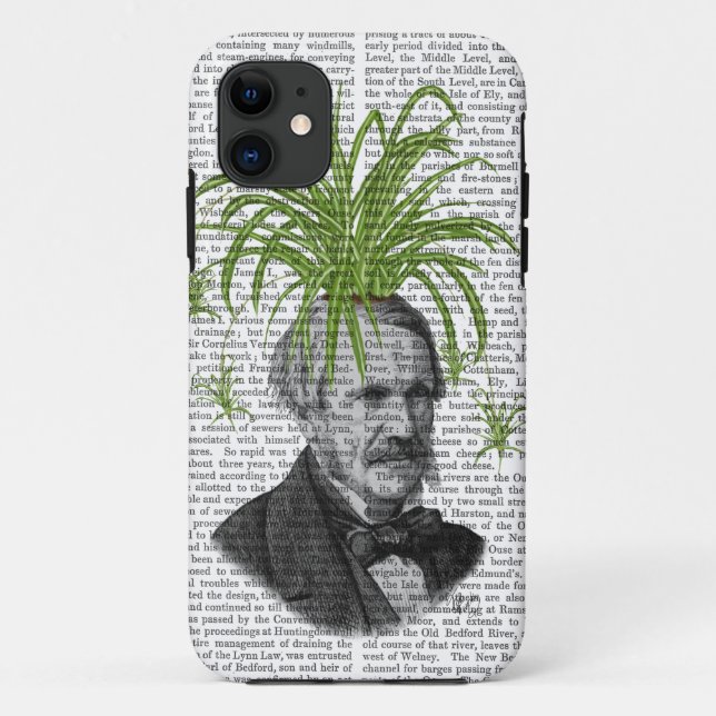 Spider Plant Head Case-Mate iPhone Case (Back)