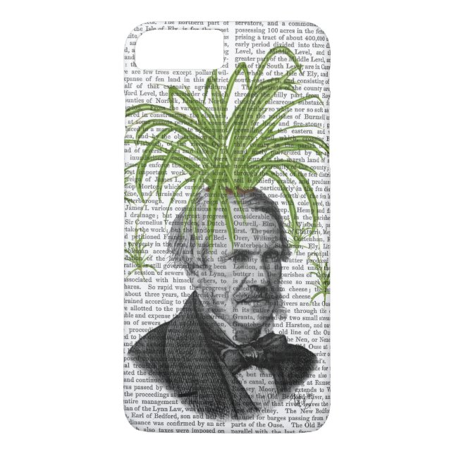 Spider Plant Head Case-Mate iPhone Case (Back)